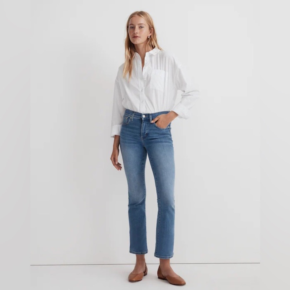 Madewell Mid-rise Kick Out Jeans